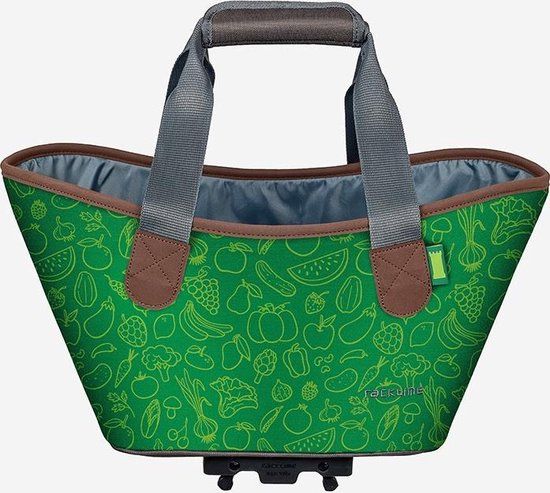 Racktime Agnetha - Bagagedragertas - 15L - Veggie - Incl. Regenhoes