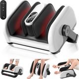 Good4You Voetmassage apparaat met luchtcompressie - Wit/Zwart