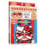 ASUNAROSYA Sanrio Hello Kitty Kumadori Narikiri Masque pour les yeux chauffant 3 pièces