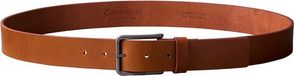 Calvin Klein Riem Mannen Polyester Klassieke gesp Broekriem Bruin