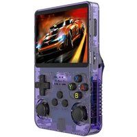 SZSMART R36S 3.5 inch gameconsole open source systeem 128 GB - Violet