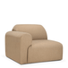 Ethnicraft Modulaire Bank Bulky Hoek Arm Rechts - Light Sepia