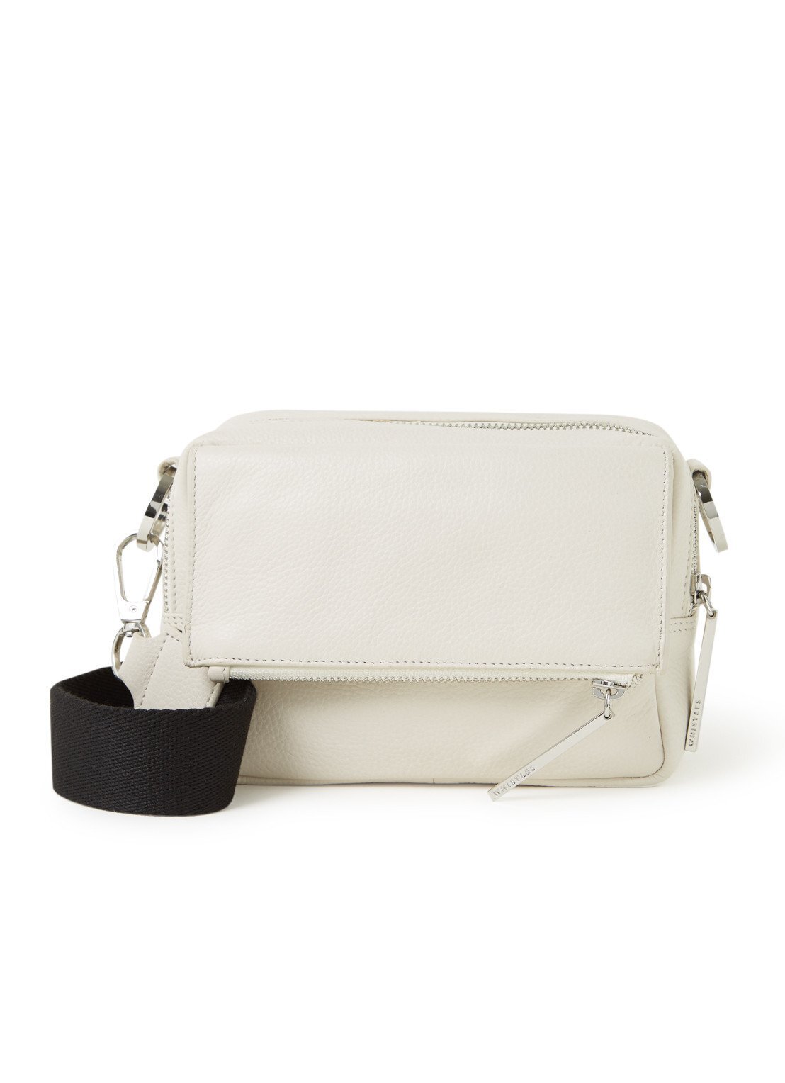 Whistles Crossbodytas van leer