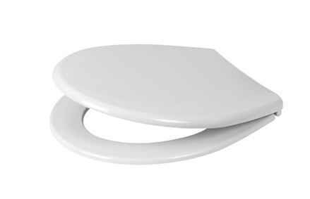 Plieger Economy toiletzitting met deksel wit