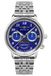 Zeppelin 8639M-3 Captainsline Montre pour femme avec cadran bleu, bracelet à maillons, fabriqué en Allemagne