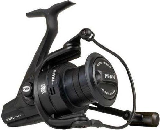 Penn Rival Longcast Black 7000 - 4.3:1 - 5 lagers - Zwart