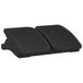 vidaXL Ergonomische Fußstütze 43,5 × 32,5 × 10,5 cm Schwarz
