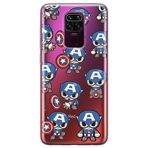 ERT GROUP mobiele telefoonhoesje voor Xiaomi REDMI NOTE 9 - Captain America 029