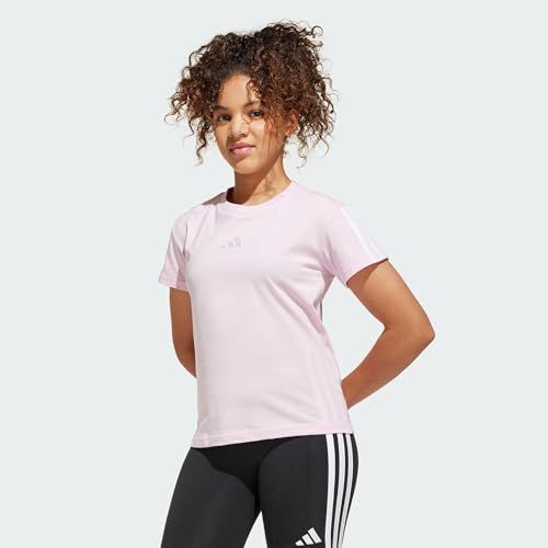 adidas Niñas ESSENTIALS T-SHIRT, clear pink/white, 13-14 Years