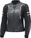 Held Street Rocket 4 Motorrad Lederjacke für Damen, Schwarz/Weiß, 46