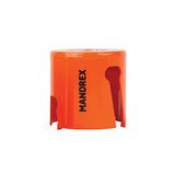 Mandrex MHM00070B Multifunctionele gatenzaag met hardmetalen tanden, 60 mm zaagdiepte voor hout, MDF en PVC, diameter 70 mm