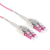 ACT 2 meter Multimode 50/125 OM4 Polarity Twist patchkabel met LC connectoren