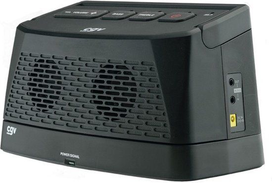 CGV My Speaker TV Draadloze stereoluidspreker Zwart 2 W