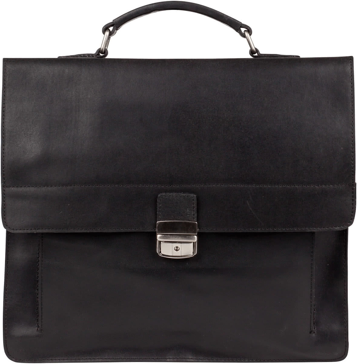 Burkely Zwarte Business Bag met flap over Winter