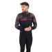 Castelli Finestre Veste Noir Clair Foncé Gris Rouge, Taille M