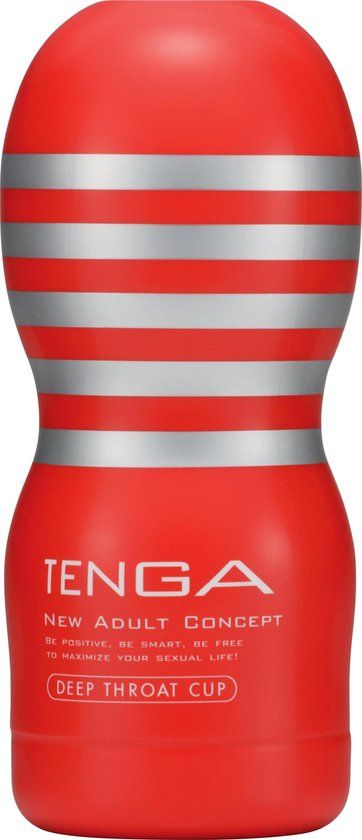 Tenga Original Vacuum Cup Masturbator - 18,5 cm - Rood
