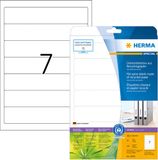HERMA 10745 printeretiket Wit Zelfklevend printerlabel