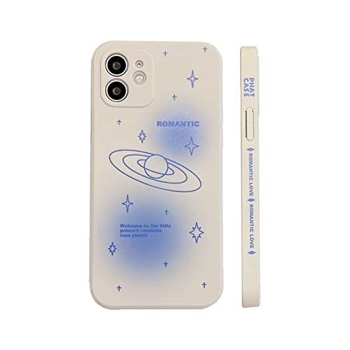 HUILUN Eeuwige Liefde Telefoon Case voor iPhone 13 Pro Max - Blauw - iPhone 11/12/XR/XS/7/8 Plus
