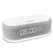 Nasa SPC400 Wekkerradio, Bluetooth Speaker, 5W x 2 Speakers, Grijs