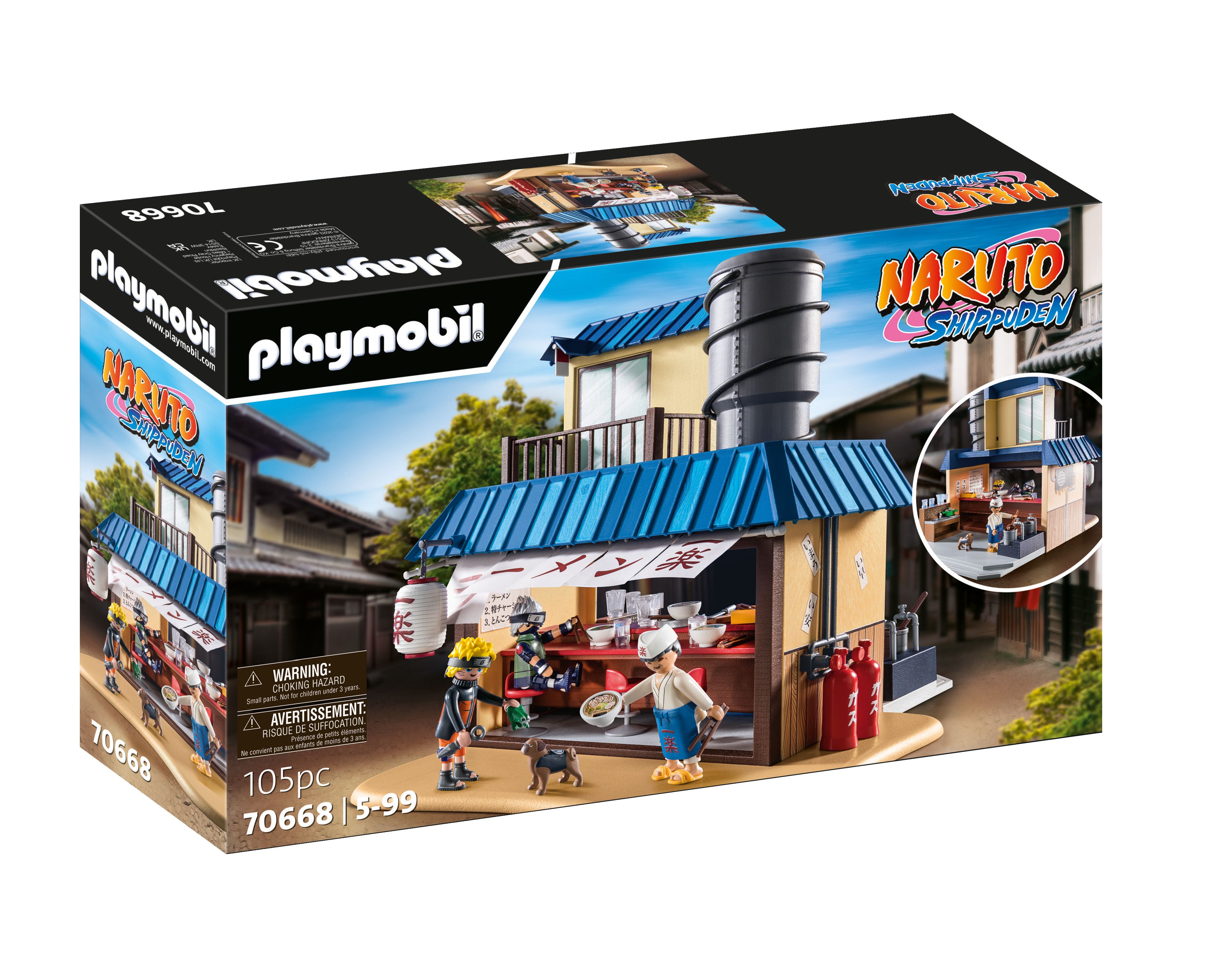 PLAYMOBIL Naruto - Ichiraku Ramen Shop constructiespeelgoed 70668