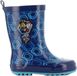 Paw Patrol - Bottes de pluie enfants de 2 à 6 ans - Bottes en caoutchouc Chase et Marshall pour enfants - Bottes de pluie pour garçons - Taille 27 - Bleu