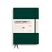 LEUCHTTURM1917 370692 Weekplanner 2025, Composition B5, hardcover, 12-maanden-kalender, gelinieerd, bosgroen, Engels