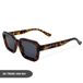 DUTCH'D® - Zonnebril - Gepolariseerd - Dames - Heren - Tortoise - Met Case - Festival - Auto - UV400 - CAD3
