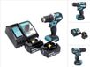 Makita DDF 487 RG accuboormachine 18 V 40 Nm borstelloos + 2x accu 6.0 Ah + lader