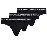 KARL LAGERFELD LOGO BRIEF 3P Zwart S EU