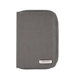 Travelon Portefeuille voor paspoort, RFID-blokkerend, met ritssluiting, Rook, 4.5”W x 6”H x 0.75”D