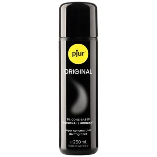 pjur ORIGINAL - Hoogwaardige siliconen-glijgel - langdurig glijgenot zonder plakken - zeer krachtig en geschikt voor condooms (250ml)