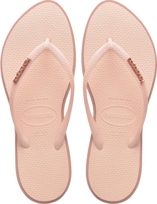 Havaianas Slim Point Slippers - Rosé