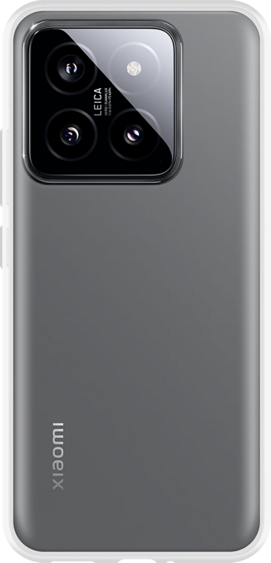 Just in Case Soft Design Xiaomi 14 Back Cover - Transparent
