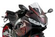 Puig 22273W Z-Racing voorruit – aerodynamisch ontwerp en verbeterde bescherming voor uw sportmotorfiets, helder
