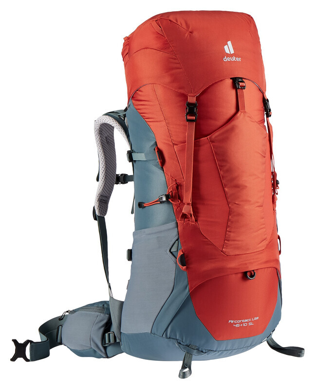 Deuter Aircontact Lite 45 + 10 SL Backpack Women, paprika/teal