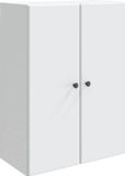 vidaXL Wandkast Wit 66 x 34,5 x 90 cm Bewerkt hout