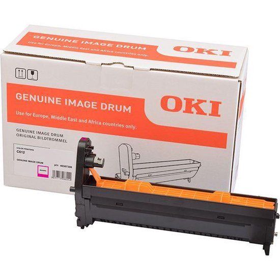 Oki 46507306 - Printer drum - Magenta - C612 compatible
