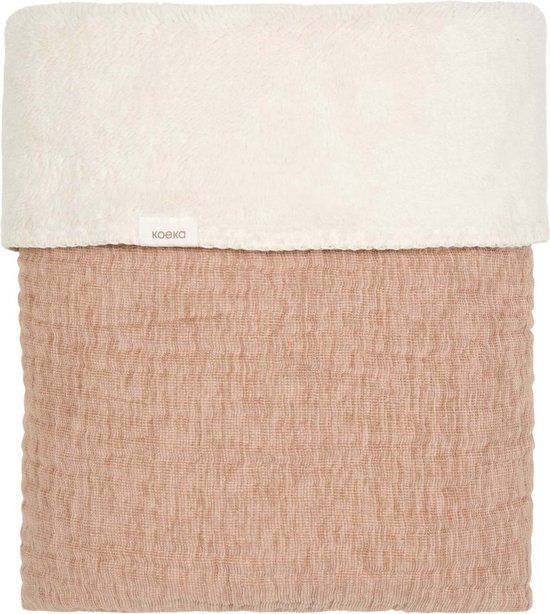 Koeka Ledikantdeken Teddy Rivoli Caffe 100x150 cm