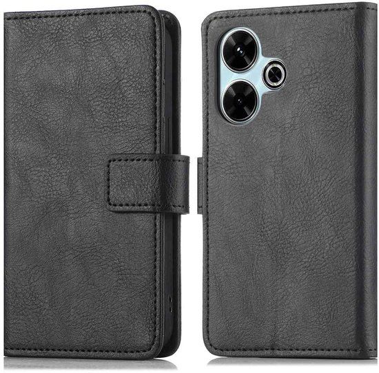 imoshion Luxe Bookcase voor de Xiaomi Redmi 13 4G - Zwart
