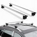 Latios Port-bagages transversales - Porte-bagages universels en aluminium - Capacité de charge de 75 kg - Réglable - Verrouillable