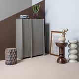 WOOOD Axu Decoratieve Bijzettafel - Keramiek - Grijsblauw - 45x35x35