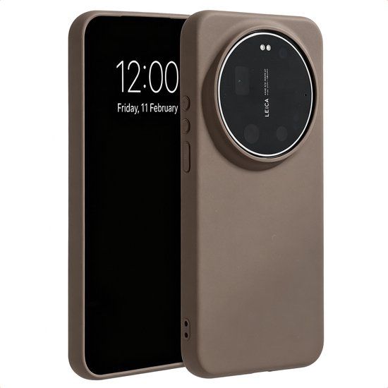 imoshion Color Backcover - Bruin - Geschikt voor Xiaomi 17 Ultra