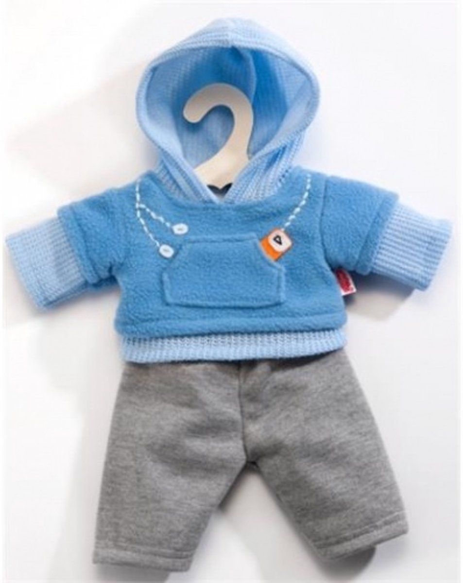 Heless Joggingpak 35-45 cm blauw