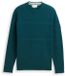 Tom Tailor - Gebreide trui van katoen - Maat M - Deep Meadow Green