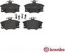 Brembo P23017 Front Disc Brake Pad - Set of 4