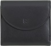 DuDu Malaita Portemonnee Leder 11 cm - Dames - Horizontaal - black-lavander