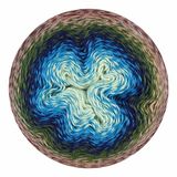 Scheepjes 1698-774 Whirl Wol, Salted Caramel Matcha, 1000 m