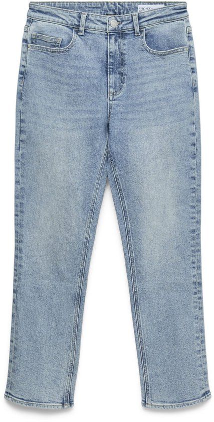 Vero Moda VMROSIE Mid Rise Slim Fit Jeans Light Blue Denim
