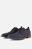 Van Lier Amalfi Veterschoenen blauw Nubuck - Maat 41