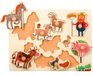 Smily Play Puzzle ferme en bois pour enfants - Jouets éducatifs